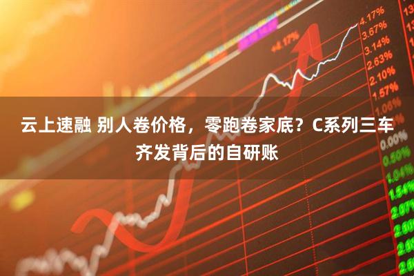 云上速融 别人卷价格，零跑卷家底？C系列三车齐发背后的自研账